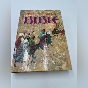 The Childrens Bible Golden Press Christian Vintage HC Illustrated Stories